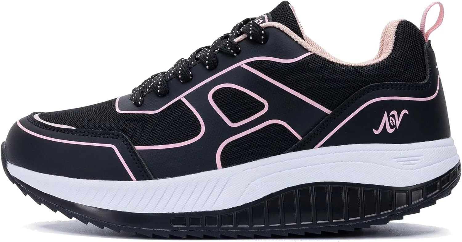 Women's Walking Shoes with Arch Support Orthotic Plantar Fasciitis Sneakers Tennis Running Shoes US 5.5-11