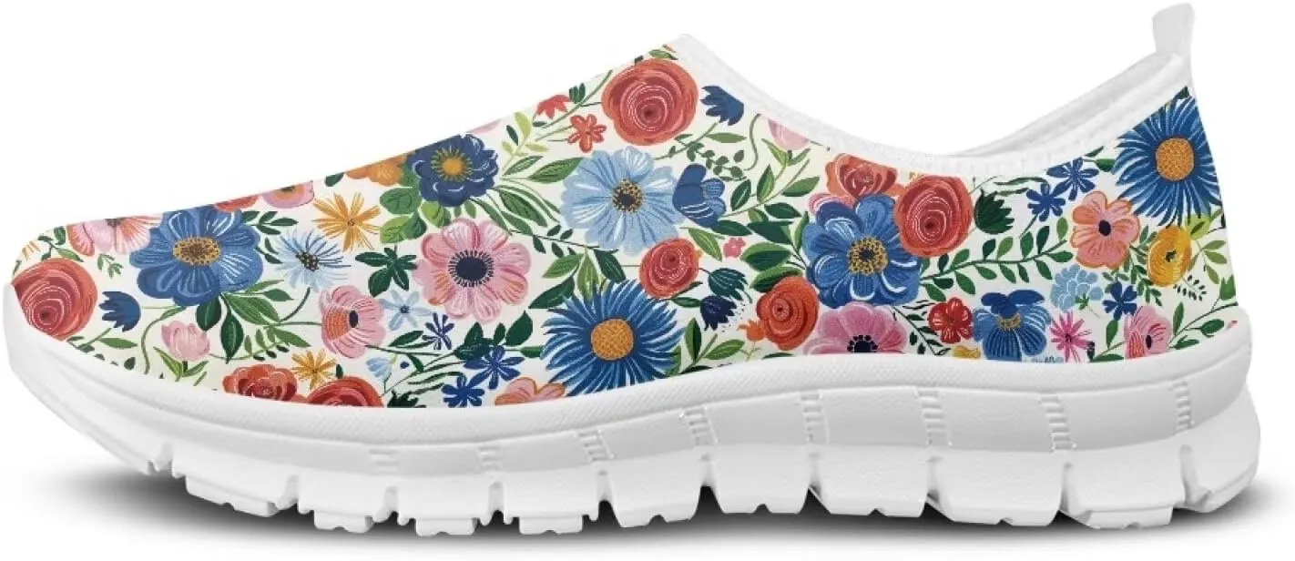 Women's Walking Workout Shoes Running Hiking Outdoor Slip-On Shoes Exercise Causal Non-Slip Sneaker for Women US 5.5-11.5