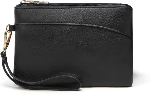 Wristlet Clutch Bag for Women, Wristlet Wallet Clutch Purses Evening Handbags Silm Envelope Purse For Women Ladies