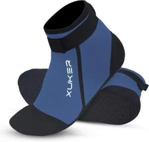 XUKER Neoprene Socks, 3mm Beach Volleyball Sand Soccer Wetsuit Socks Water Booties for Diving Snorkeling Kayaking Paddling